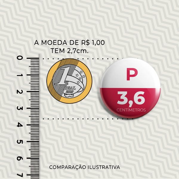 GM Print bótons comparativo boton 36mm