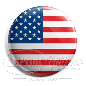 Bóton bandeira dos Estados Unidos da América EUA