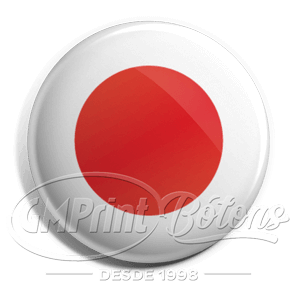 Bóton bandeira do Japão